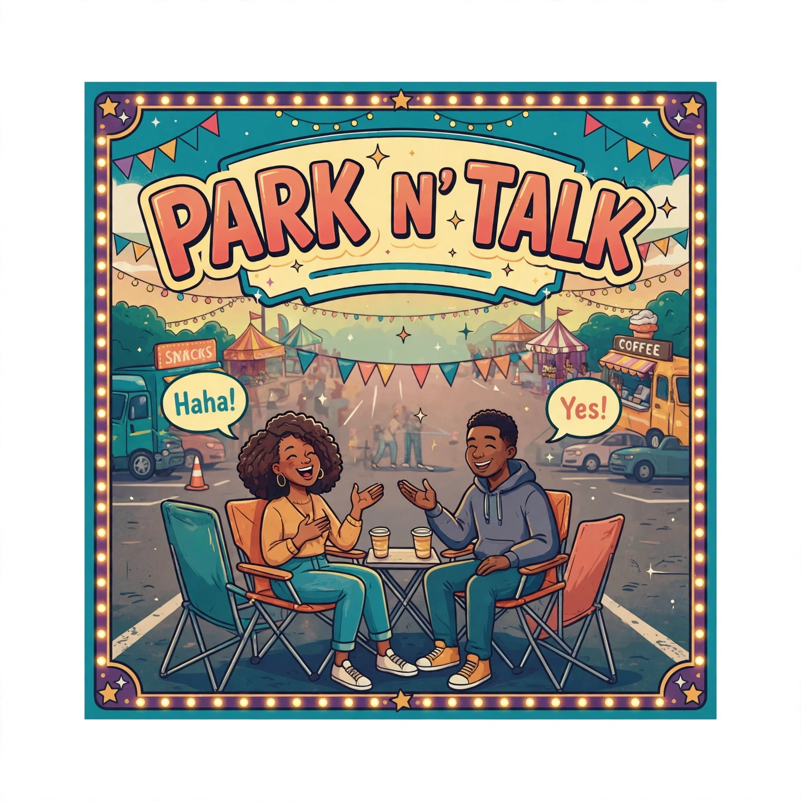 Park n' Talk logo